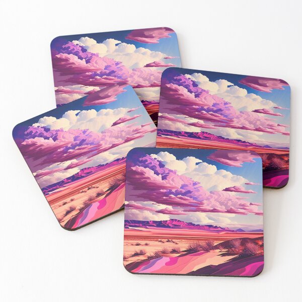 Item preview, Pink Desert Clouds designed and sold by TheArtMage.