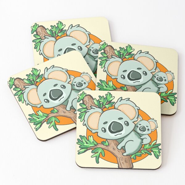 Item preview, Koala mama and baby designed and sold by DomaniMedia.