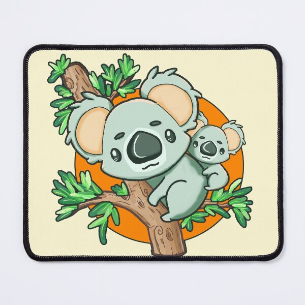 Item preview, Koala mama and baby designed and sold by DomaniMedia.