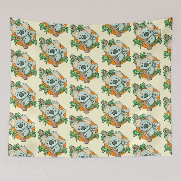 Item preview, Koala mama and baby designed and sold by DomaniMedia.