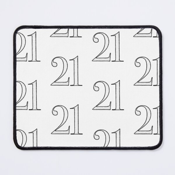 Item preview, Dotart/Dotwork illustration of Number 21 designed and sold by MagnetitaBySil.