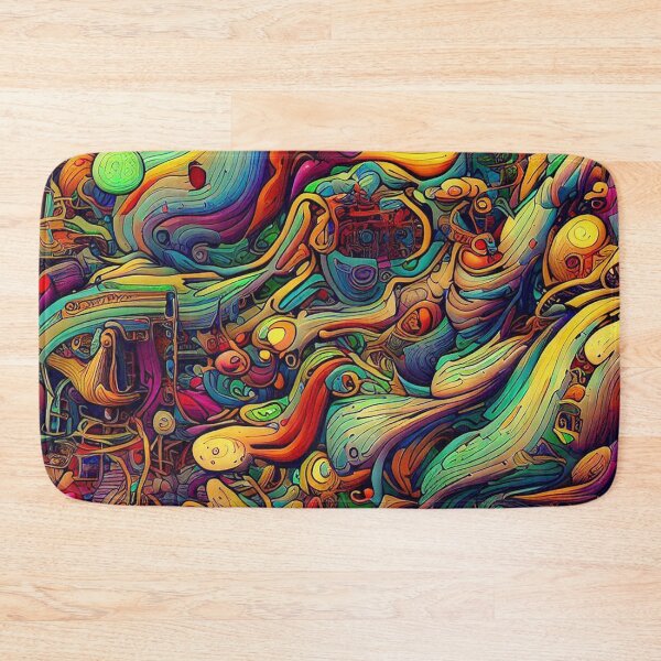 Item preview, Psychedelic Jumble No. 1  designed and sold by Si-aidra.