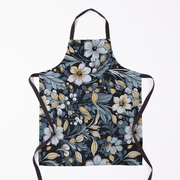 Item preview, Indigo Blooms Pattern designed and sold by XFusionDesigns.