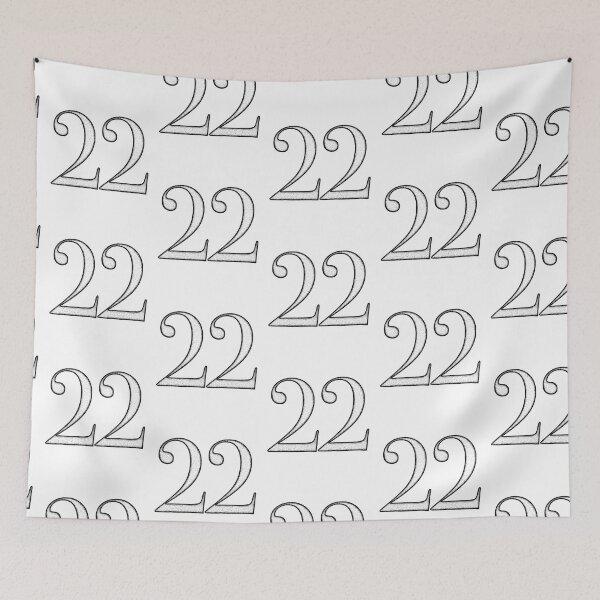 Item preview, Dotart/Dotwork illustration of Number 22 designed and sold by MagnetitaBySil.