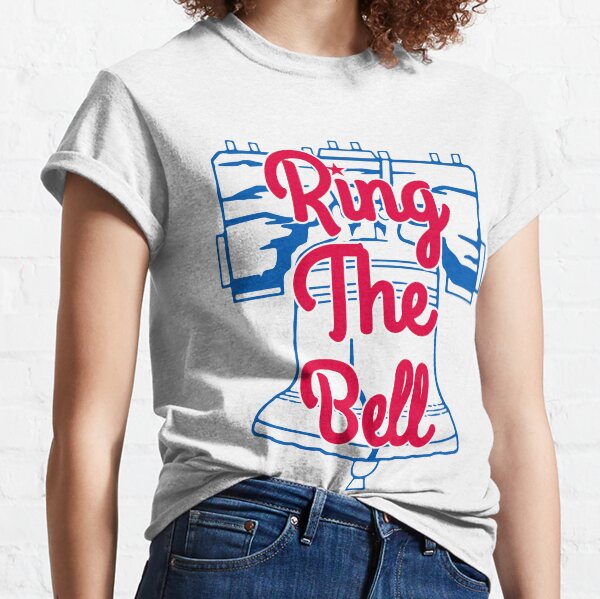 Vista previa del artículo con la obra «Vintage Philly Ring The Bell Filadelfia Béisbol», diseñado y vendido por Graphica Store.