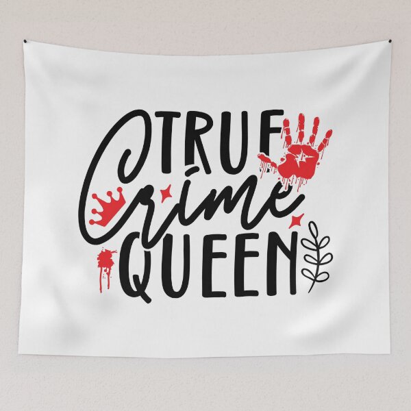 Item preview, True Crime Queen: Wearing the Bloody Hands Crown designed and sold by Rebekkahsdesign.