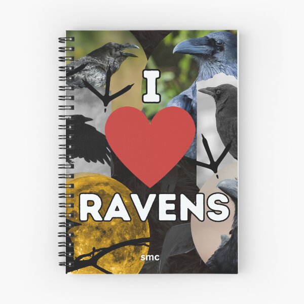 Item preview, I Love Ravens Collage  designed and sold by Scotti Cohn.