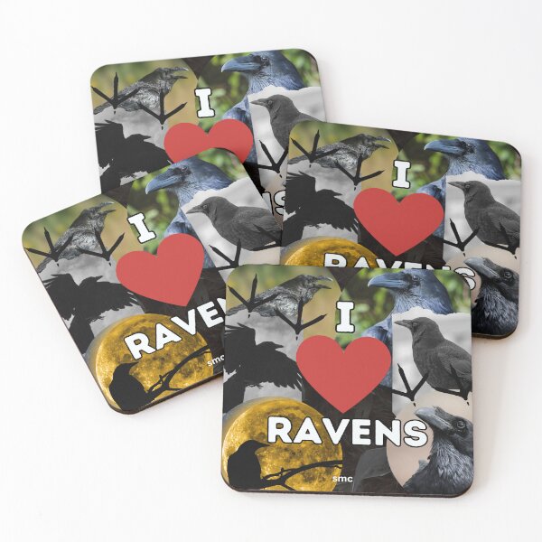 Item preview, I Love Ravens Collage  designed and sold by Scotti Cohn.