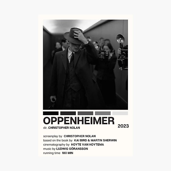 Item preview, Oppenheimer (2023) Movie Poster designed and sold by YellowishCat15.