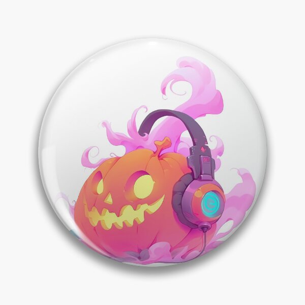 Artikelvorschau, Cute pumpkin head wearing a headphone  entworfen und verkauft von Hasan Habeeb.
