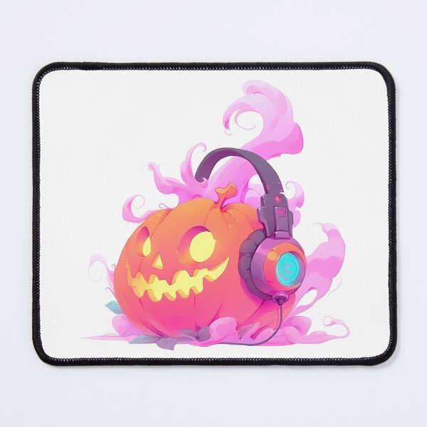 Artikelvorschau, Cute pumpkin head wearing a headphone entworfen und verkauft von Hasan Habeeb.