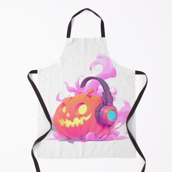 Artikelvorschau, Cute pumpkin head wearing a headphone entworfen und verkauft von Hasan Habeeb.