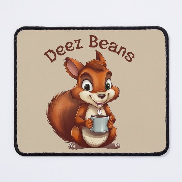 Item preview, Deez Beans Squirrel Coffee Mug – Wake Up with Whimsy designed and sold by ShopWilPrints.