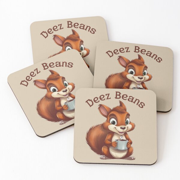 Item preview, Deez Beans Squirrel Coffee Mug – Wake Up with Whimsy designed and sold by ShopWilPrints.