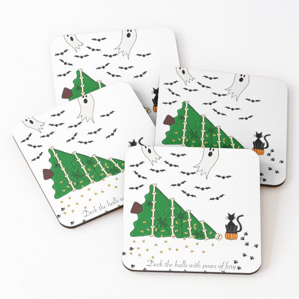 Item preview, Deck the Halls with Paws of Fury designed and sold by 01rleary83.