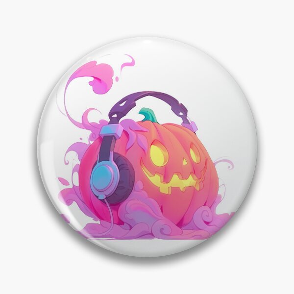 Artikelvorschau, pumpkin head wearing a headphone listening to music  entworfen und verkauft von Hasan Habeeb.