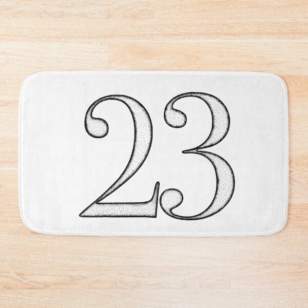 Item preview, Dotart/Dotwork illustration of Number 23 designed and sold by MagnetitaBySil.