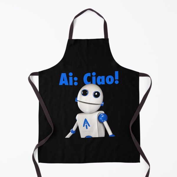 Item preview, AI Ciao robot prompt 3D designed and sold by GAEDesigns.
