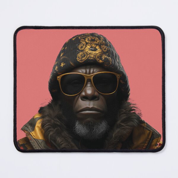 Item preview, Rap Gorilla Design | Hip-Hop Gorilla Wall Art | Urban Home Decor designed and sold by lipe1984.