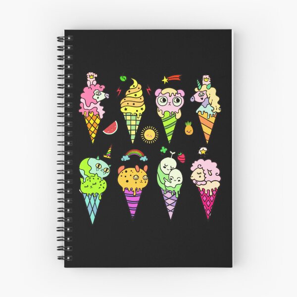Item preview, KAWAII CONES - Pastel, Pink, Japanese, Adorable designed and sold by Sun Sand & Sea Art.