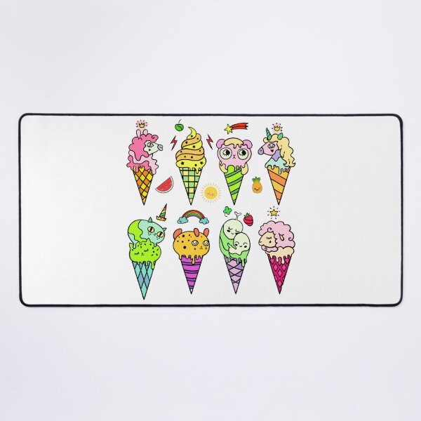 Item preview, KAWAII CONES - Pastel, Pink, Japanese, Adorable designed and sold by Sun Sand & Sea Art.