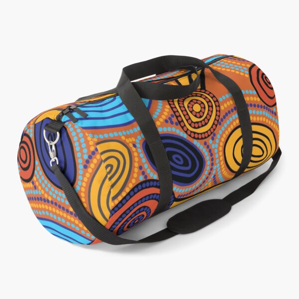 Item preview, Authentic Aboriginal Art - Skipping Stones (original) designed and sold by HogarthArts.