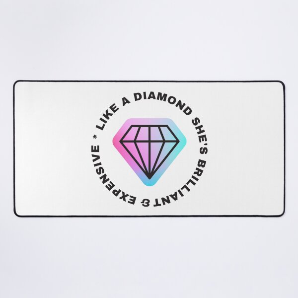 Item preview, National Girlfriend Day: Like a diamond, she's brilliant & expensive designed and sold by montillalee.
