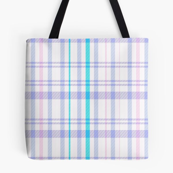 Item preview, Spring Aesthetic Catriona 2 Hand Drawn Textured Plaid Pattern designed and sold by GenAumonier.