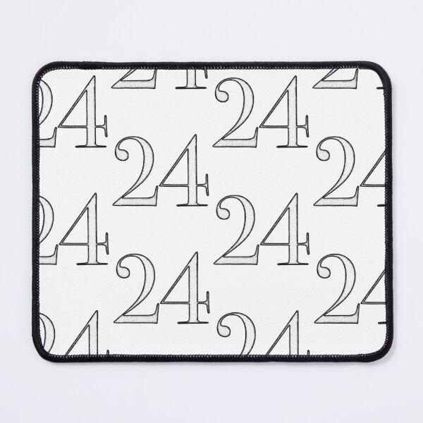 Item preview, Dotart/Dotwork illustration of Number 24 designed and sold by MagnetitaBySil.