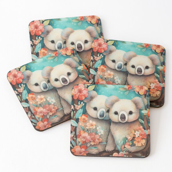 Aperçu de l'œuvre Mignon Koala | Adorable art de l'ours koala créée et vendue par Design Den.