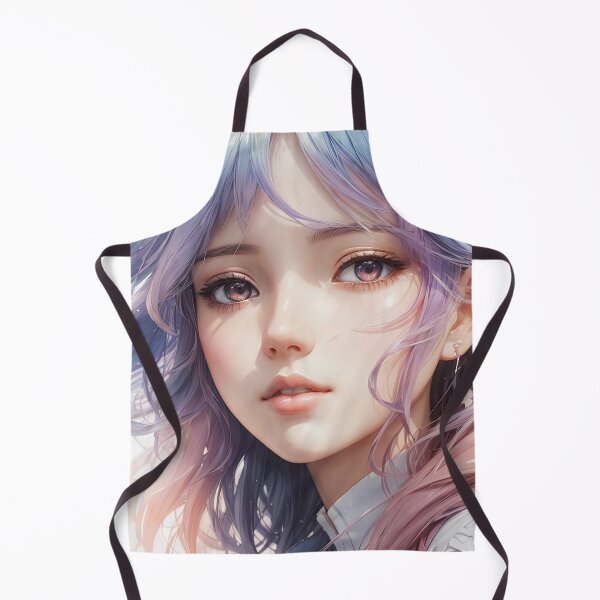 Item preview, Pretty Girl Anime Illustration Painting designed and sold by ultra-cool.