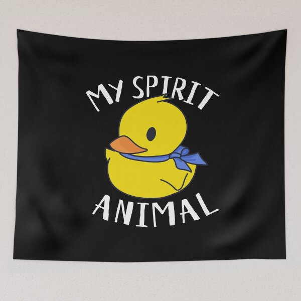 Item preview, My Spirit Animal is a Duckling - Yellow Duck Birthday designed and sold by onicon.