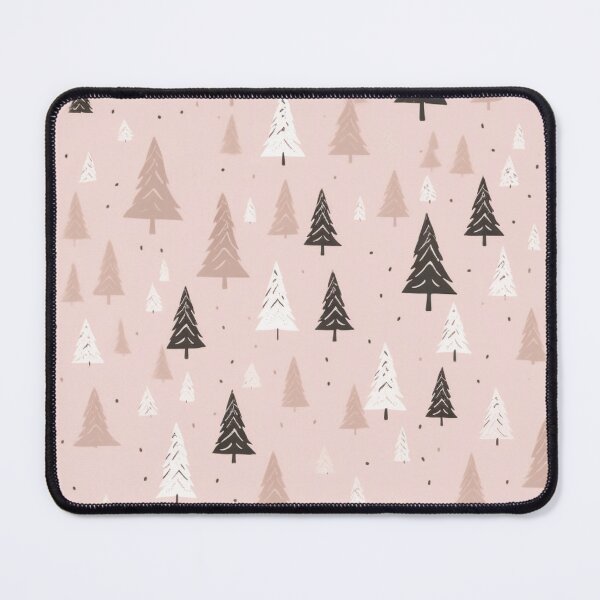 Item preview, Pastel Pink Christmas Pattern designed and sold by Kaype.