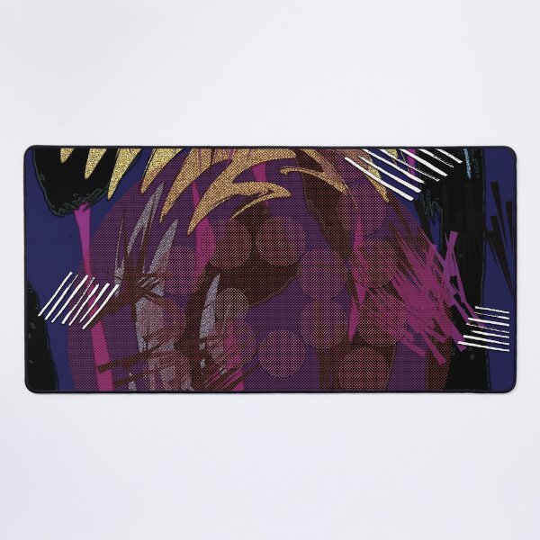 Item preview, Purple Gold Abstract designed and sold by karinasalwaszka.