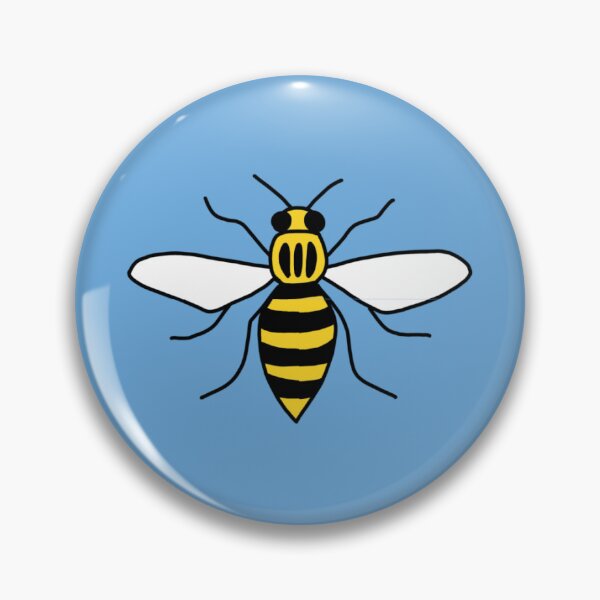 Item preview, Manchester Worker Bee Polka Dots | COME ON CITEH! designed and sold by BlueAbove.