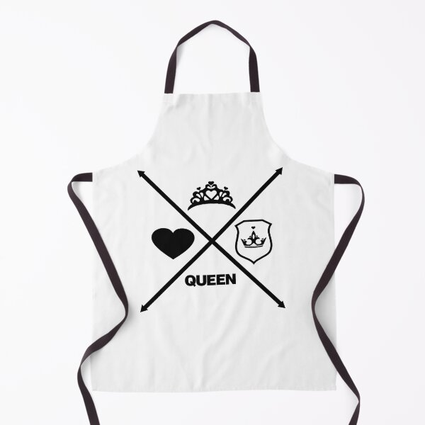 Item preview, Queen Love coração setas em xis preto designed and sold by GirlaineSQ.