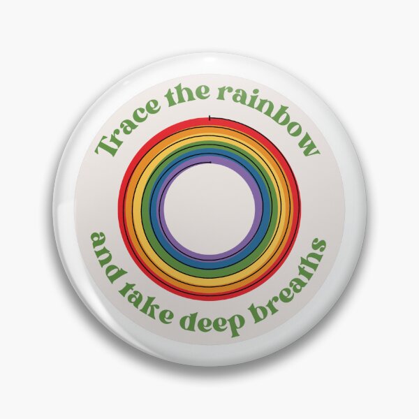 Artikelvorschau, Regenbogen-Beruhigungswerkzeug entworfen und verkauft von Allie Rockhill.