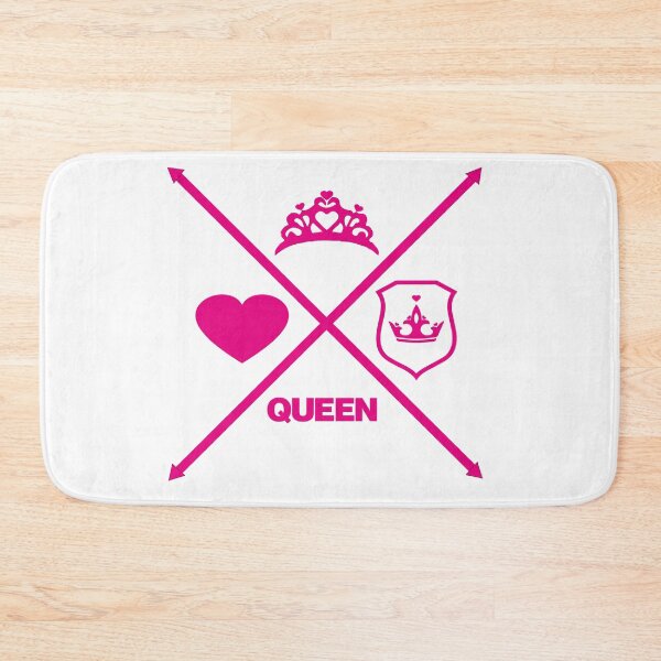 Item preview, Queen Love coração setas em xis rosa designed and sold by GirlaineSQ.