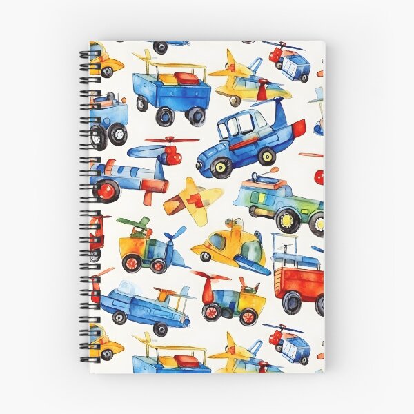 Item preview, Cross Breeding: Inventive Hybrid Toy Cars, Autonomous Self-Flying Trucks in Watercolor – Back To School designed and sold by ignasirus.