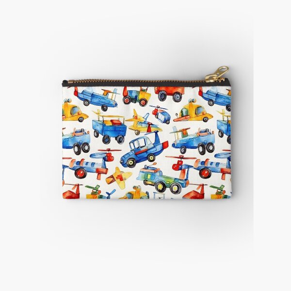 Item preview, Cross Breeding: Inventive Hybrid Toy Cars, Autonomous Self-Flying Trucks in Watercolor – Back To School designed and sold by ignasirus.