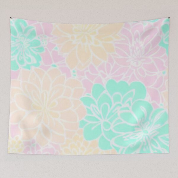 Item preview, Abstract Pastel Floral Pattern designed and sold by calibrit.
