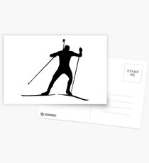 Biathlon Postkarten