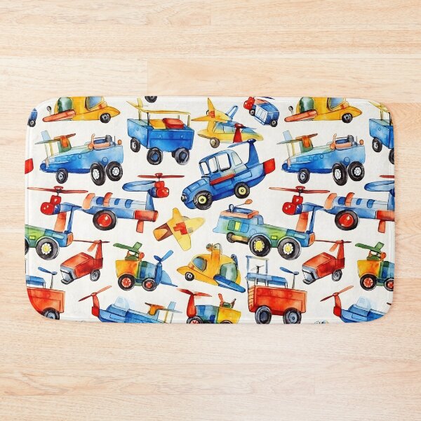 Item preview, Cross Breeding: Inventive Hybrid Toy Cars, Autonomous Self-Flying Trucks in Watercolor – Back To School designed and sold by ignasirus.