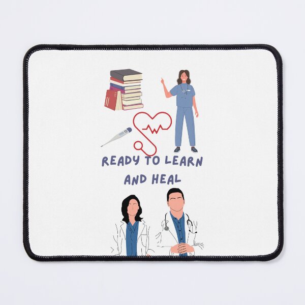 Item preview, Ready to learn and heal, doctor  designed and sold by PatyCreations.
