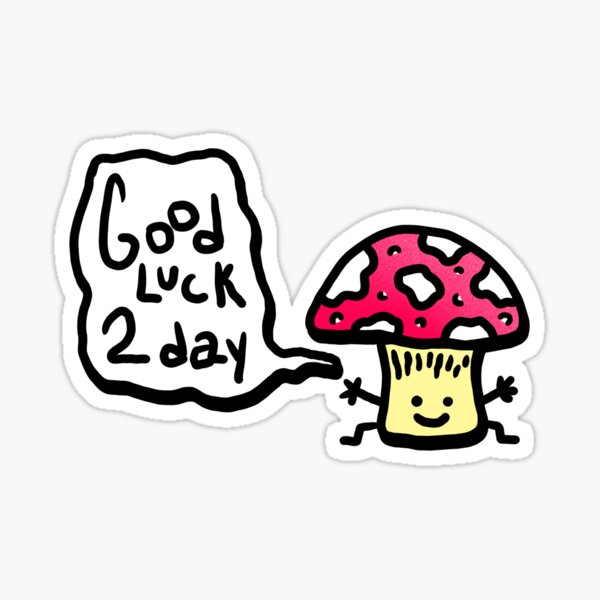 Sticker 2-Pack: Tread Lightly Mushroom & Wildflower Stickers