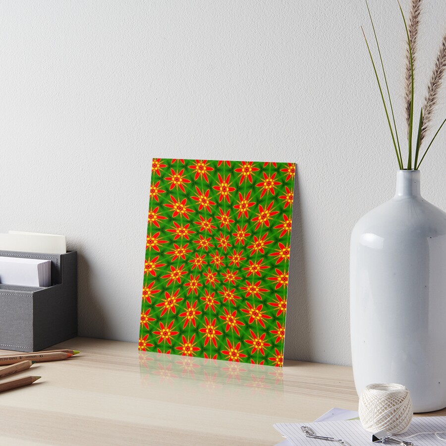 Item preview, Art Board Print designed and sold by Patternflower.