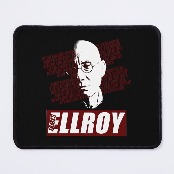 Item preview, James Ellroy - Peepers and Punks Tee designed and sold by BitterStyle.
