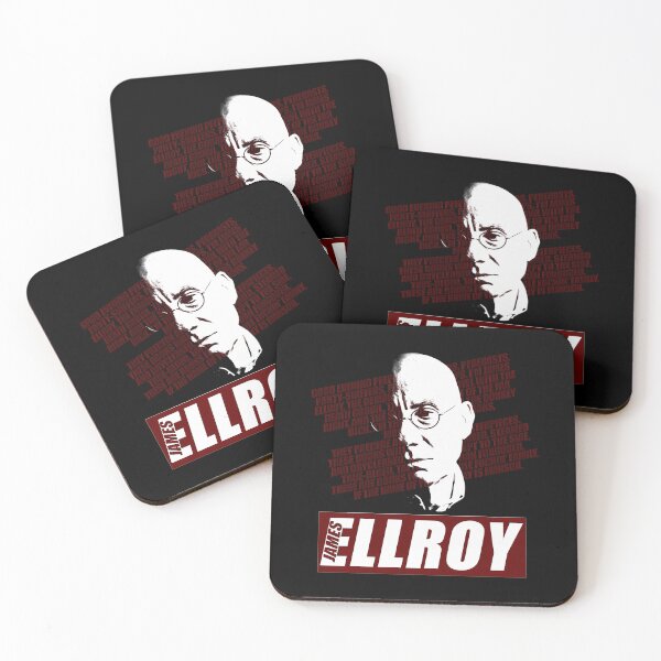 Item preview, James Ellroy - Peepers and Punks Tee designed and sold by BitterStyle.