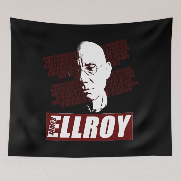 Item preview, James Ellroy - Peepers and Punks Tee designed and sold by BitterStyle.