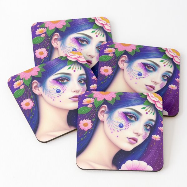 Item preview, Flowers and makeup designed and sold by Roxburylane.